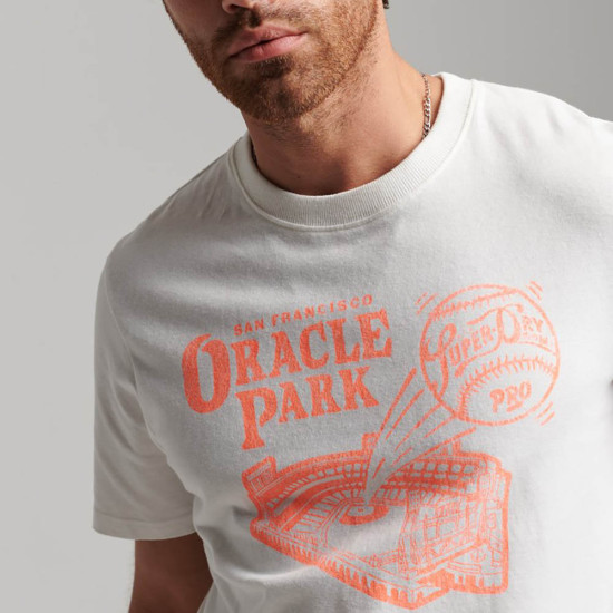 Superdry Ανδρική κοντομάνικη μπλούζα Vintage City Souvenir T-Shirt